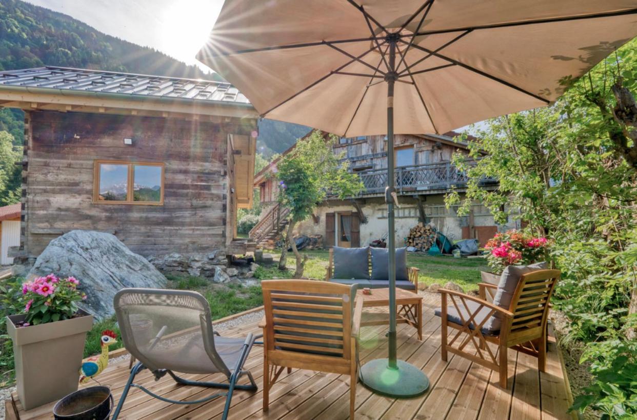 Villa Mazot Savoyard Situe A 25 Kms De Chamonix à Saint-Gervais-les-Bains Extérieur photo