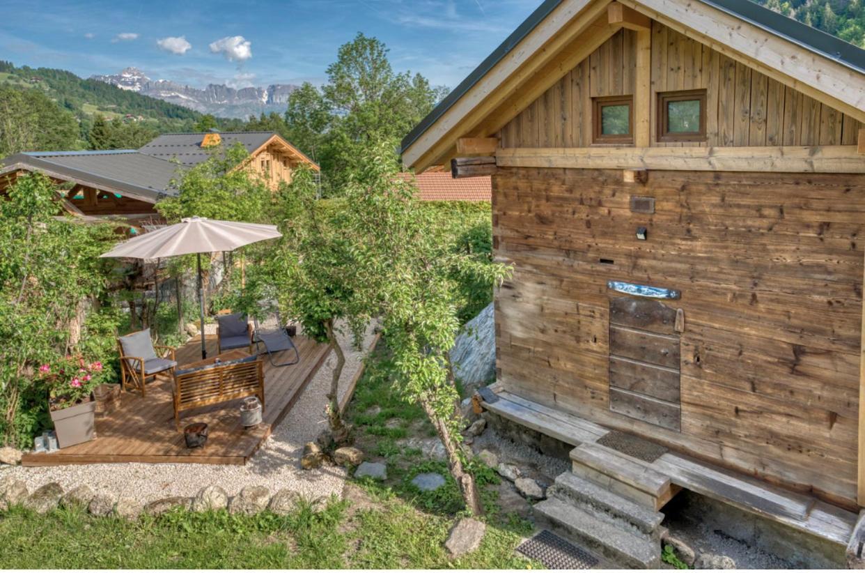 Villa Mazot Savoyard Situe A 25 Kms De Chamonix à Saint-Gervais-les-Bains Extérieur photo